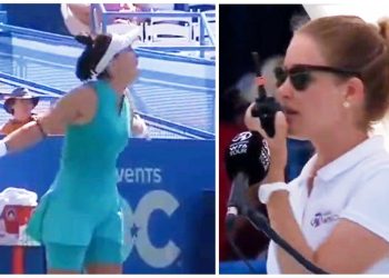 tennis-star-andreescu-screams-at-fan-and-refuses-to-play-as-security-intervene