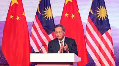 china-to-work-with-malaysia-to-boost-synergy-of-development-strategies:-premier-li-qiang