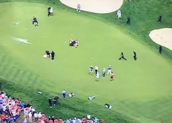 pga-tour-chaos-as-protestors-storm-green-during-travelers-championship-final-day