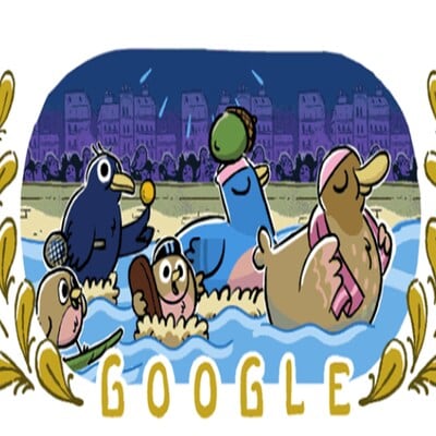 google-doodle-celebrates-paris-2024-olympics-with-unique-illustration