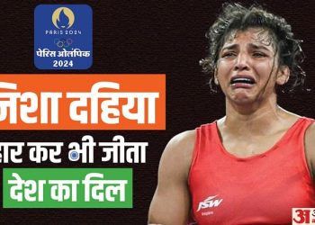 paris-olympics:-क्वार्टर-फाइनल-में-आखिरी-33-सेकंड-में-हारीं-निशा-दहिया,-8-2-से-आगे-चल-रही-थीं,-फूट-फूट-कर-रोईं