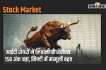 stock-market:-आईटी-शेयरों-में-लिवाली-से-सेंसेक्स-150-अंक-चढ़ा,-निफ्टी-में-मामूली-बढ़त