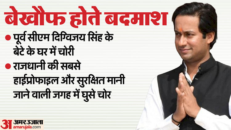 bhopal-news:-कांग्रेस-विधायक-जयवर्धन-सिंह-के-सरकारी-बंगले-पर-चोरी,-दिग्विजय-ने-पुलिस-पर-लगाए-गंभीर-आरोप