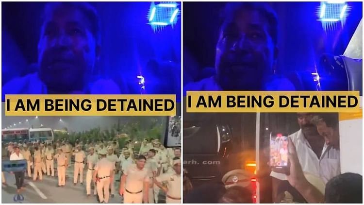 delhi:-दिल्ली-बॉर्डर-पर-रोके-गए-सोनम-वांगचुक,-पुलिस-ने-करीब-126-लोगों-के-साथ-हिरासत-में-लिया